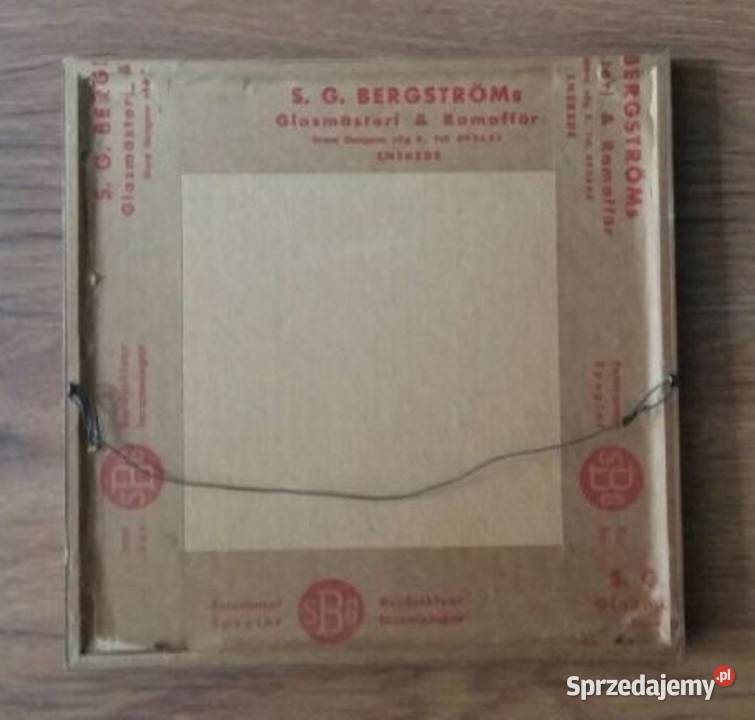 Obraz Stara Szwedzka Sztuka Ludowa Haf Rękodzieło Gdańsk sprzedam