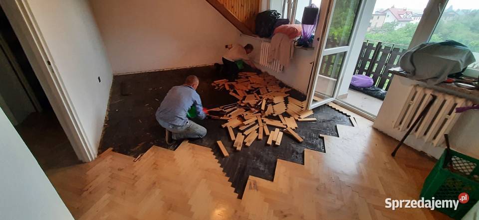Skuwanie Płytek Zrywanie Parkietu Wywóz Mebli Lublin