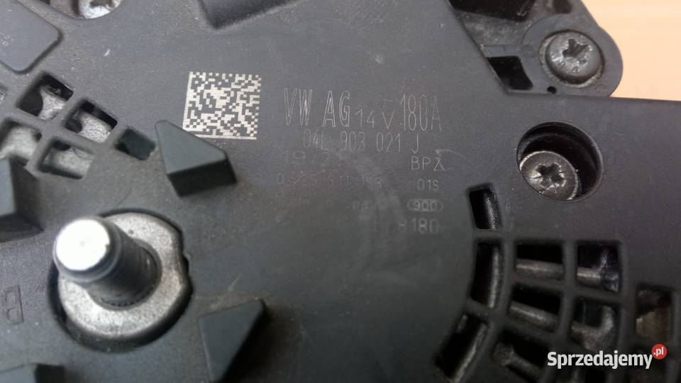 04l903021j VW AUDI SKODA SEAT 20 TDI ALTERNATOR Cieszyn