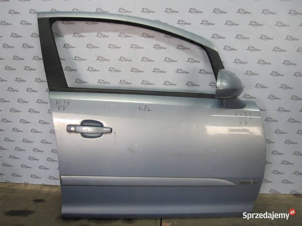 OPEL CORSA D 07r drzwi prawe przód