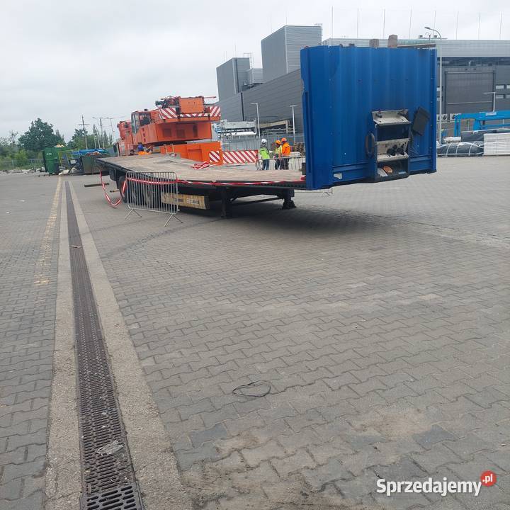 Naczepa krone złamana Tartak Brzózki sprzedam