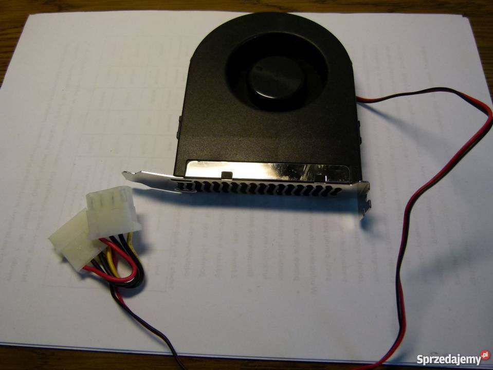 Wentylator komputerowy do obudowy na śledziu Zamość