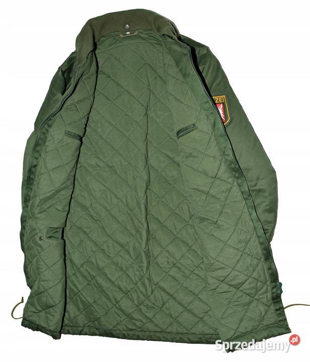 KURTKA długa POLICJA Polizei Niemcy RFN i beret Warszawa