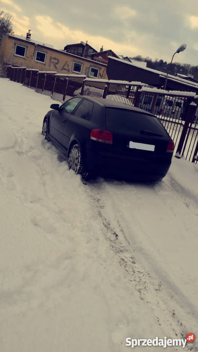 Audi A3 Czarny Mat Carbon nieuszkodzony Bydgoszcz
