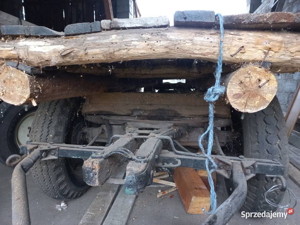 Wóz konny do słomy siana Przyczepy rolnicze Przykona