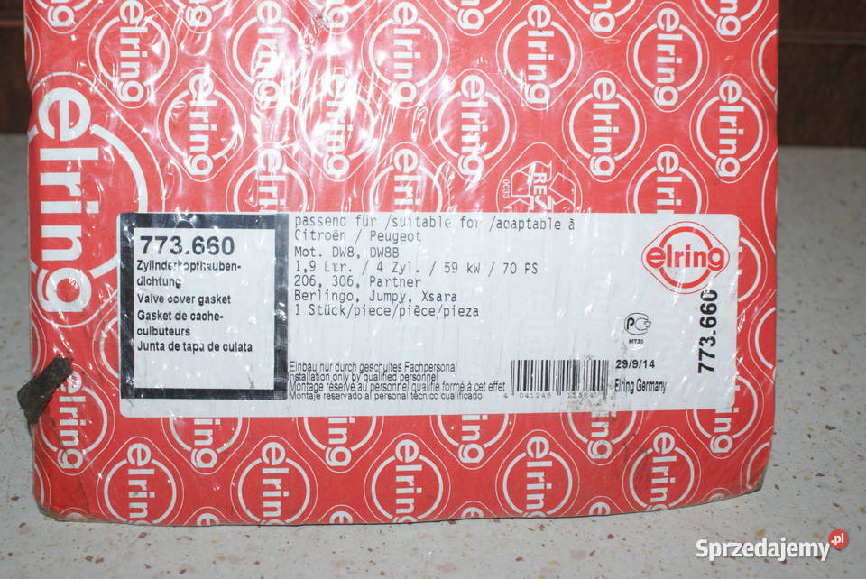 773660 ELRING USZCZELKA POKRYWY ZAWORÓW CITROEN Białobrzegi sprzedam