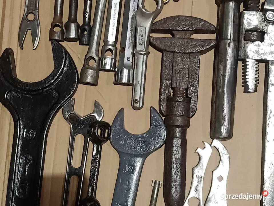Stare niemieckie narzędzia i klucze Siedlce