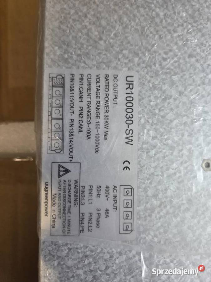 Moduły zasilania ładowania DC 30Kw szybka Pozostałe lubelskie Janów Lubelski