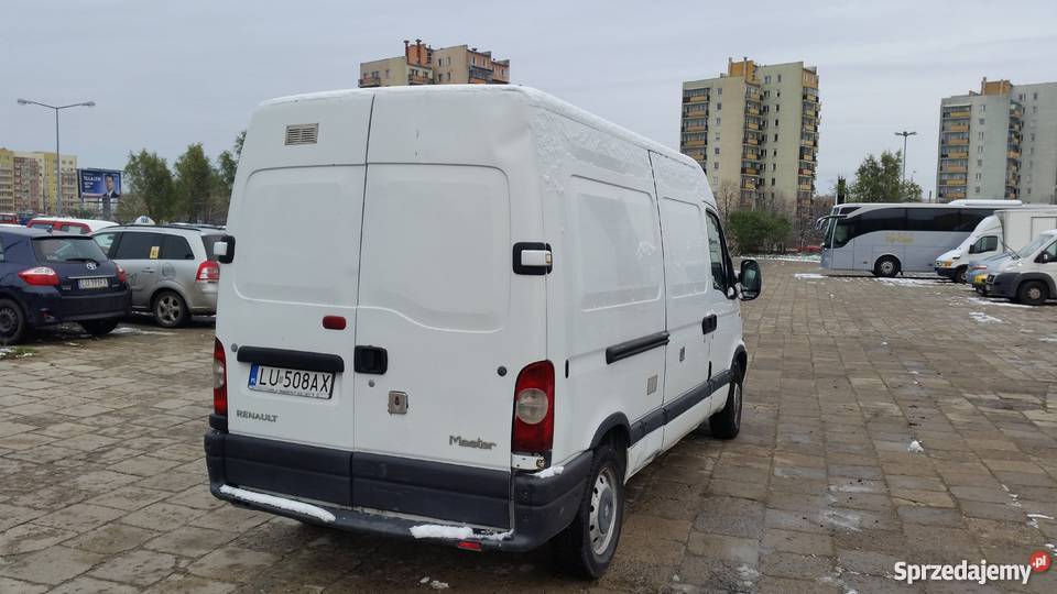RENAULT MASTER FURGON BLASZAK 25 DCI furgon Lublin sprzedam