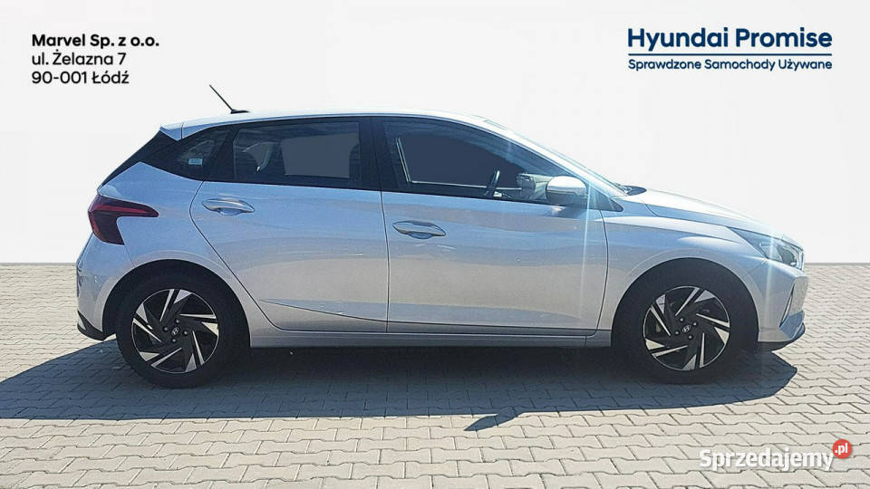 Hyundai i20 10 100 wersja Pure Salon Serwis Aso kurtyny powietrzne Bełchatów