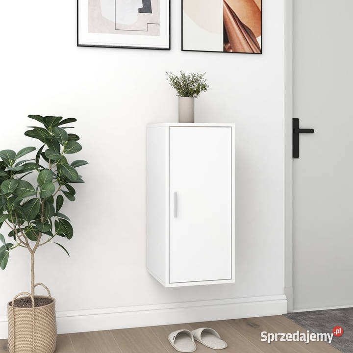 Szafka na buty biała 32x35x70 materiał Warszawa