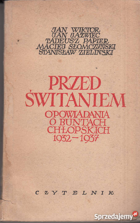 03057 PRZED ŚWITANIEM OPOWIADANIA O BUNTACH Czyrna
