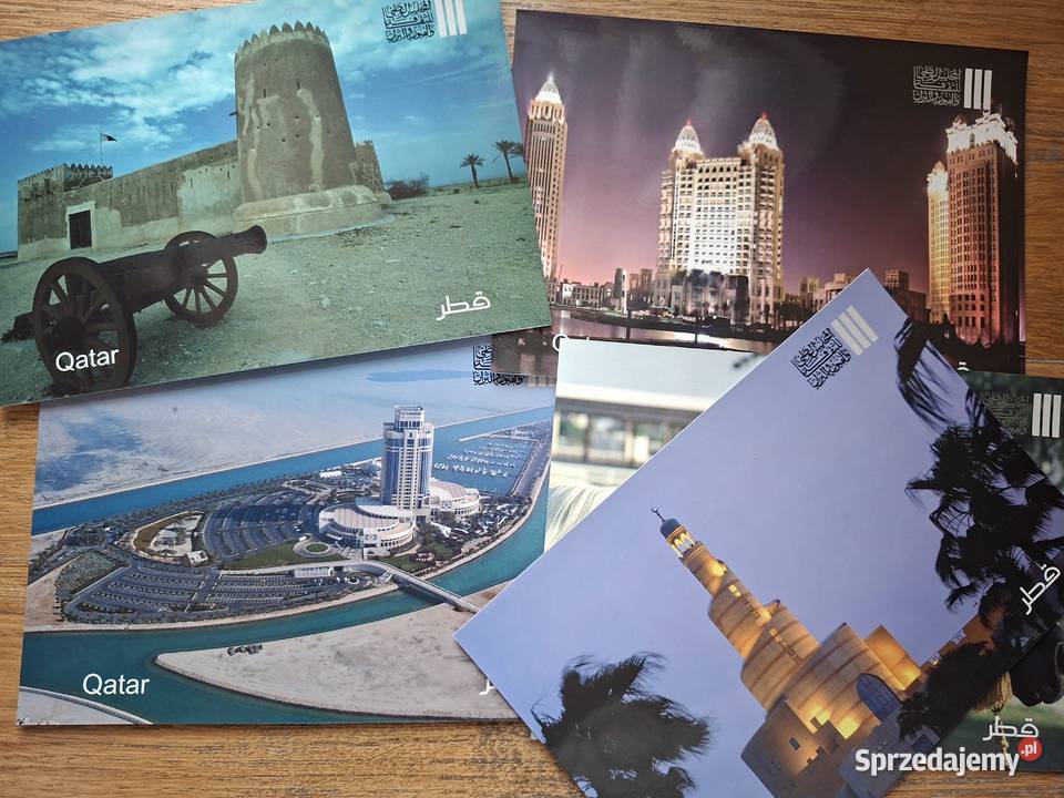 Qatar Katar pocztówki 8 Kraków sprzedam