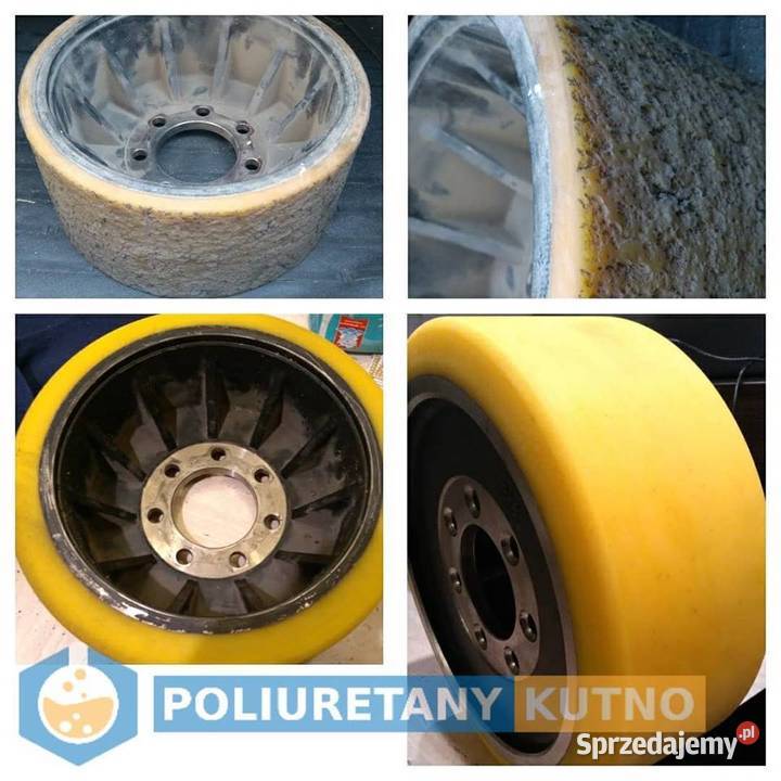 Regeneracja poliuretanem kół wózków Kutno