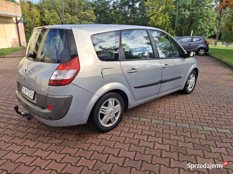 Renault Scenic 16 ben z gazem 7 osobowy 2004 Łódź