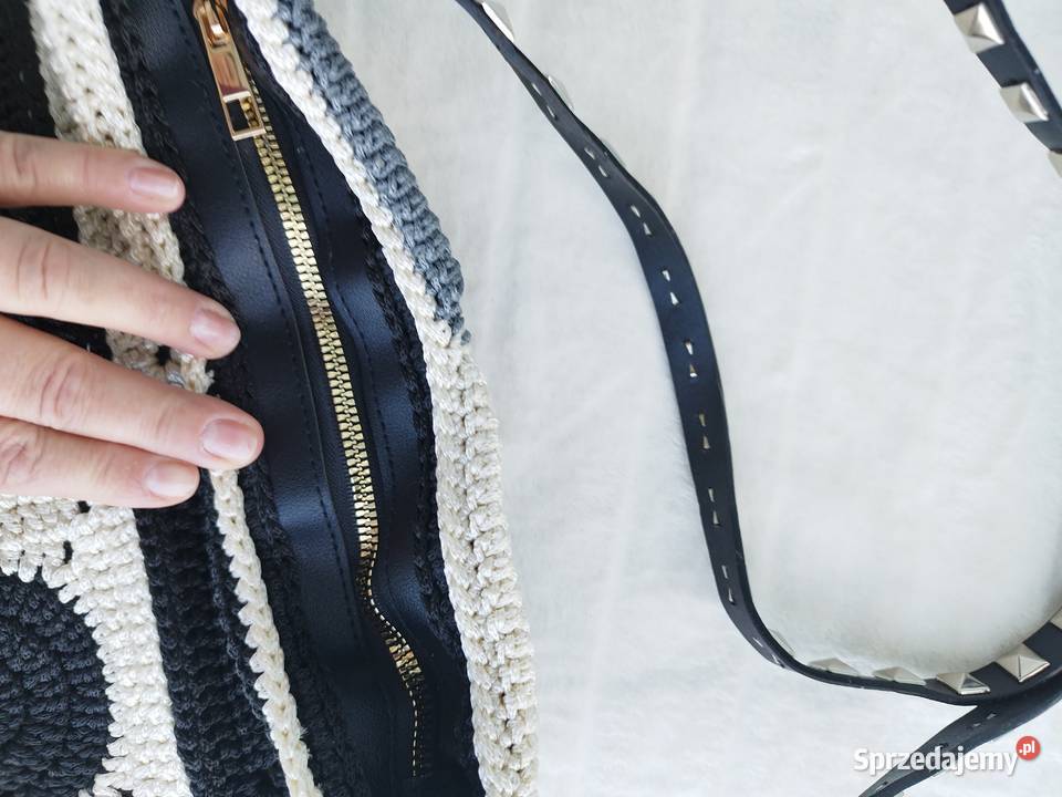 Torebka listonoszka crochet ręczne robiona Piotrków Trybunalski