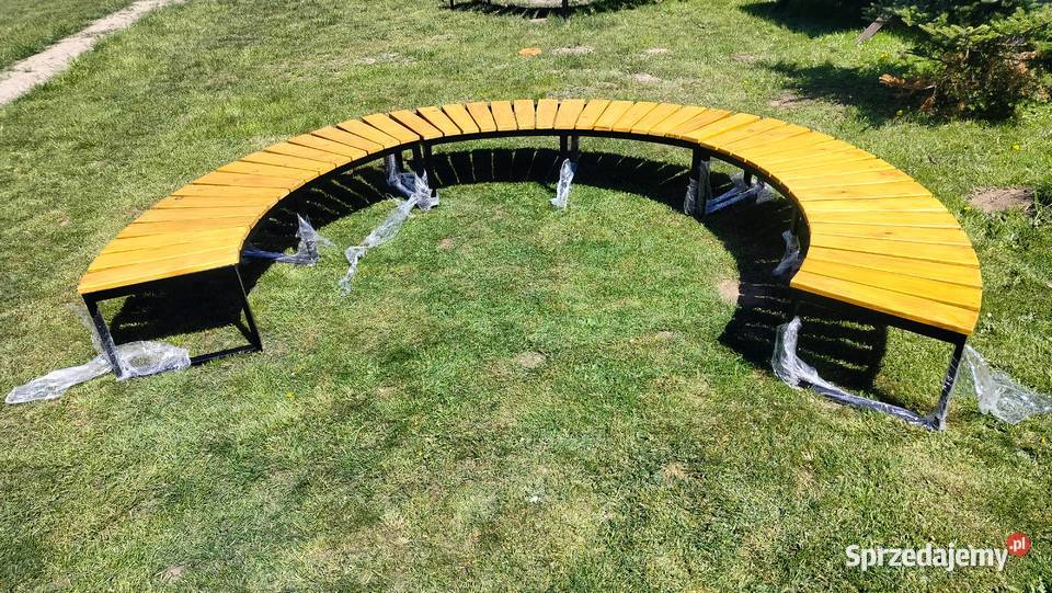 Ławki ogrodowe łukowe Kamienica Polska
