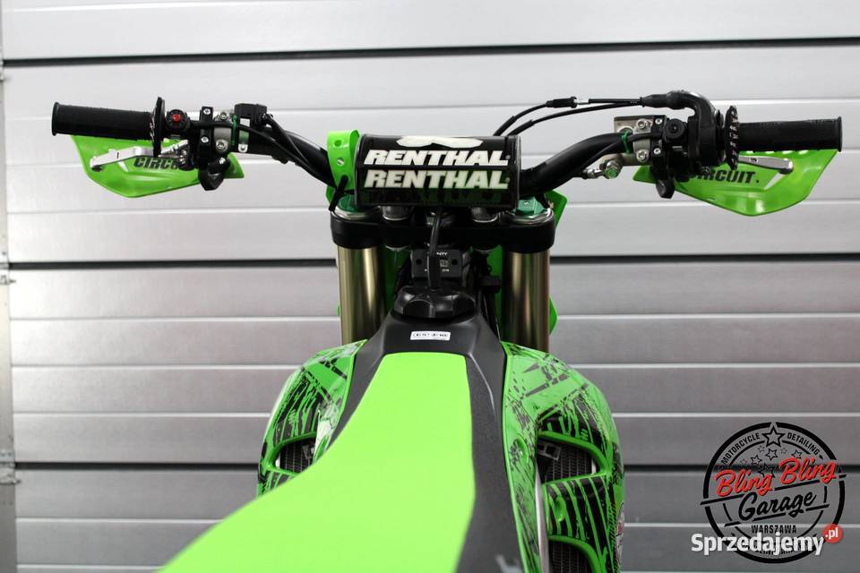 Full cross KAWASAKI KX 450 z salonu kupiony w Polsce