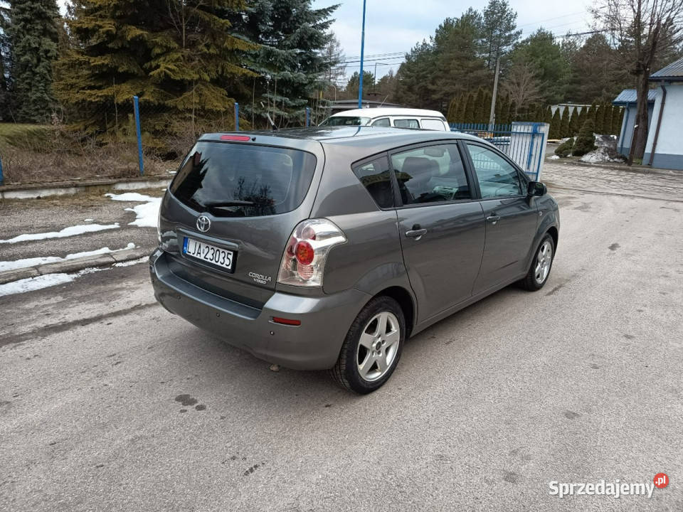 Toyota Corolla Verso Or lakier udokumentowany Janów Lubelski