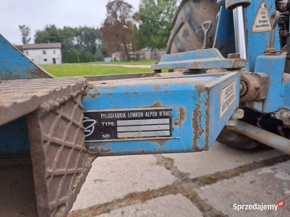 PŁUG OBROTOWY LEMKEN OPAL 90 SPRZEDAM Koło sprzedam