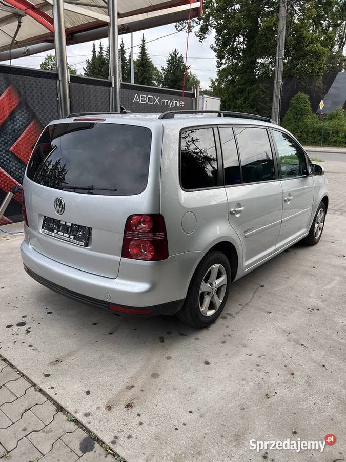 VW Touran 14 lift Nowy rozrząd 7osobowy elektryczne lusterka Łódź sprzedam