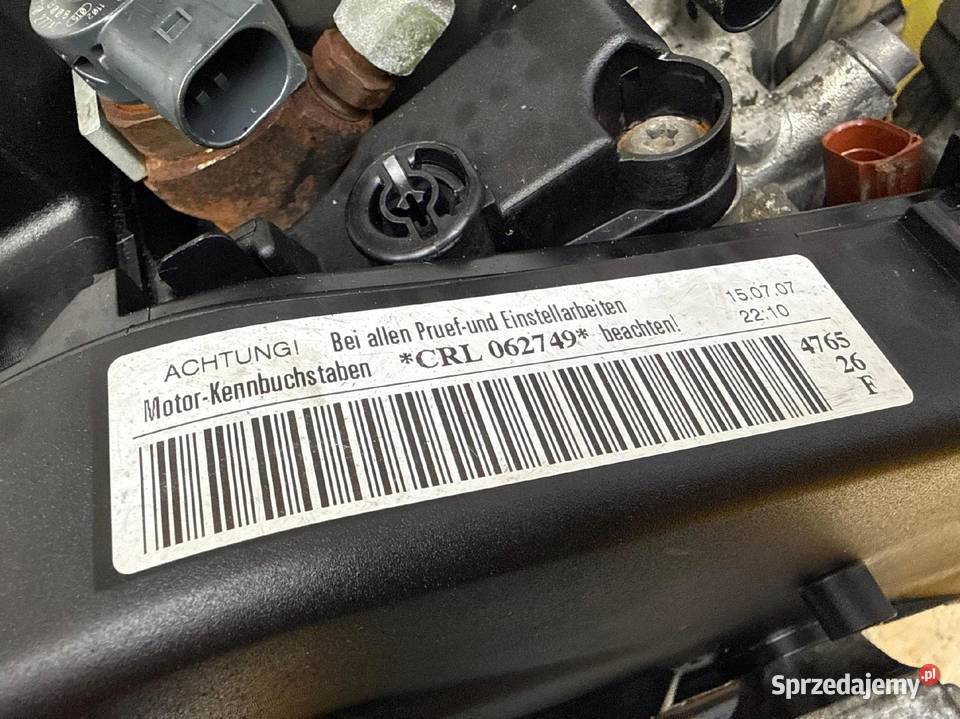 SILNIK VW Golf VII Passat B8 Audi A3 III 8V 20 Chełm