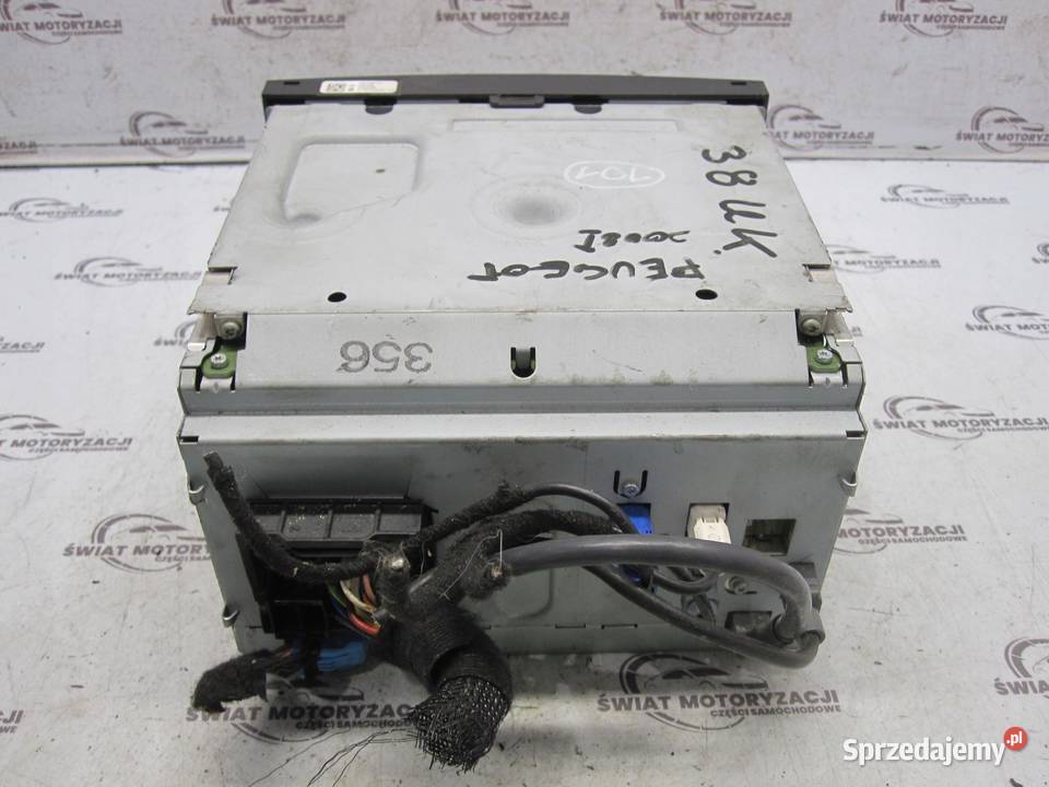 PEUGEOT 3008 I 12r radio CD 96779302XT świętokrzyskie