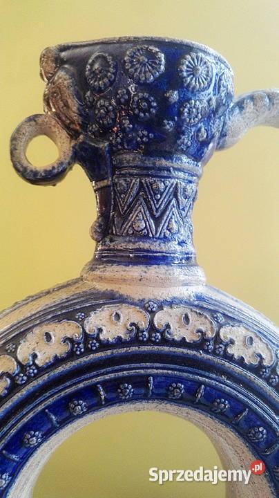 Kamionkowy dzbanek do wina Simon Peter Gerz I Antyki Warszawa