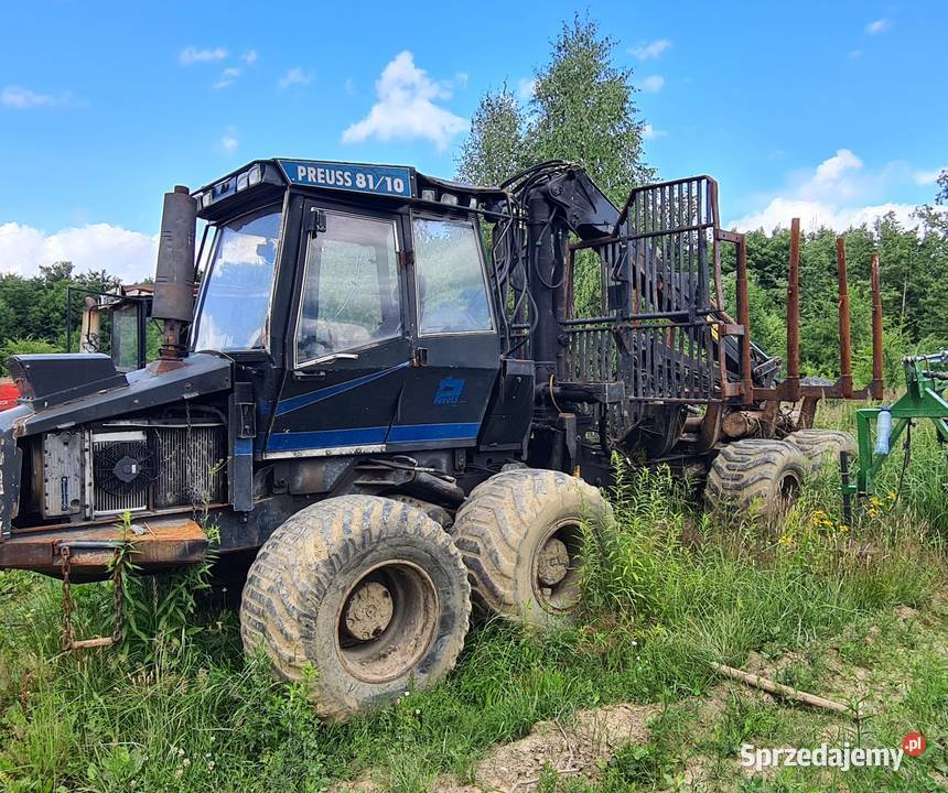 Forwarder TBM 8110 zachodniopomorskie Szczecin