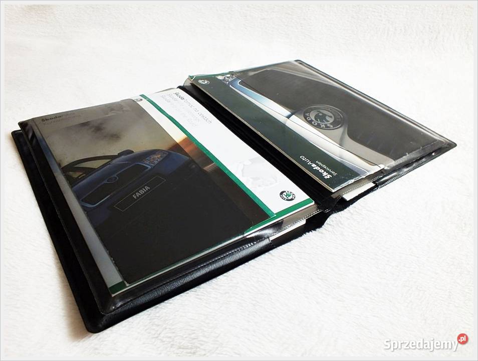 Skoda Fabia Książka serwisowa Dokumenty lubuskie Żary