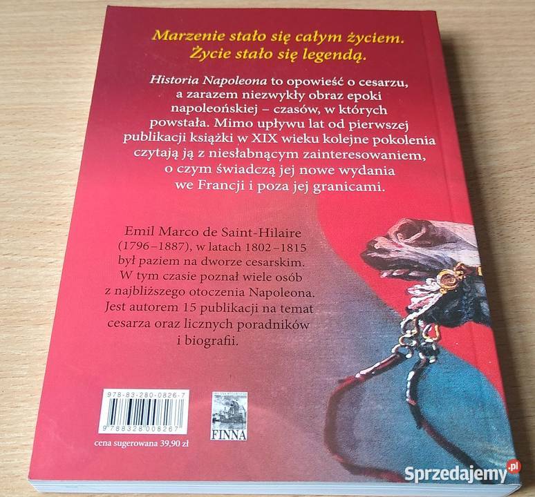 Historia Napoleona Emil Marco De SaintHilaire Gdańsk
