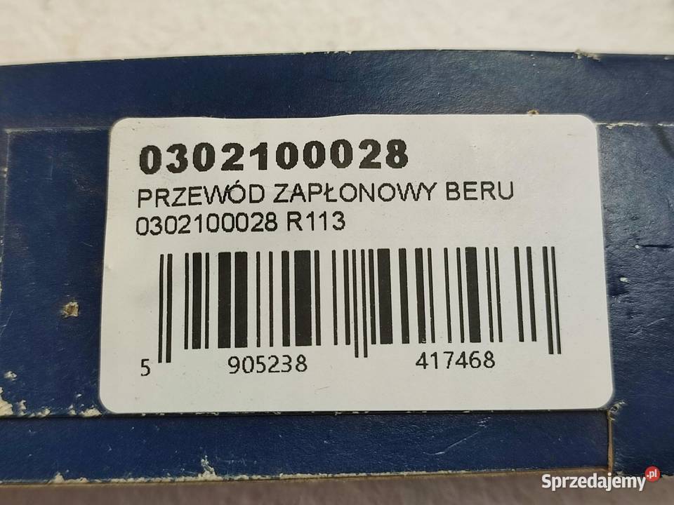 PRZEWÓD ZAPŁONOWY OPEL KADETT E 19841993 BERU Przewody układu wspomagania