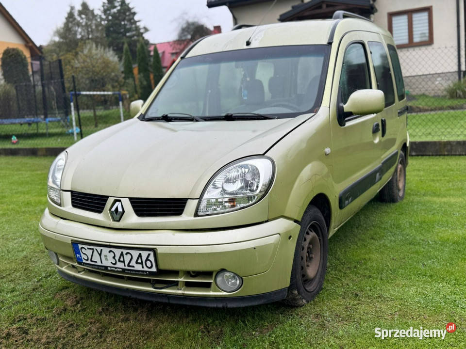Renault Kangoo 16 i benz LPG 5 osobowy Kangoo Łodygowice sprzedam