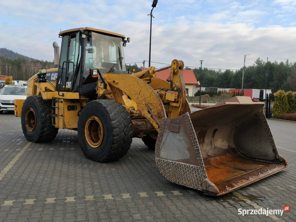 duża kołowa Caterpillar 962H CAT 20ton Kamera świętokrzyskie Widełki