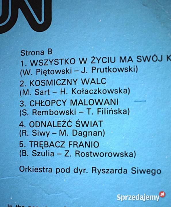 Anna German Pomyśl o Mnie 1977 stan Chełmno