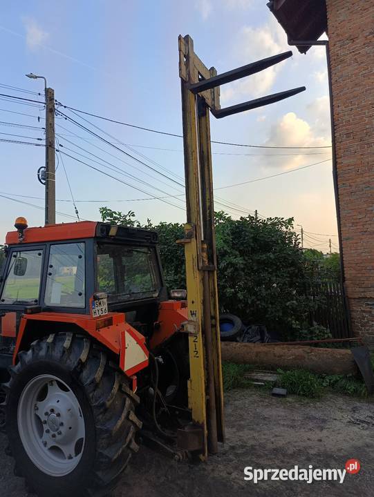 Maszt do ciągnika widlak na TUZ Orzesze