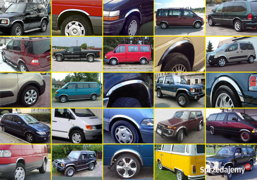 PEUGEOT J5 nakładki listwa nadkola przód tył Bydgoszcz