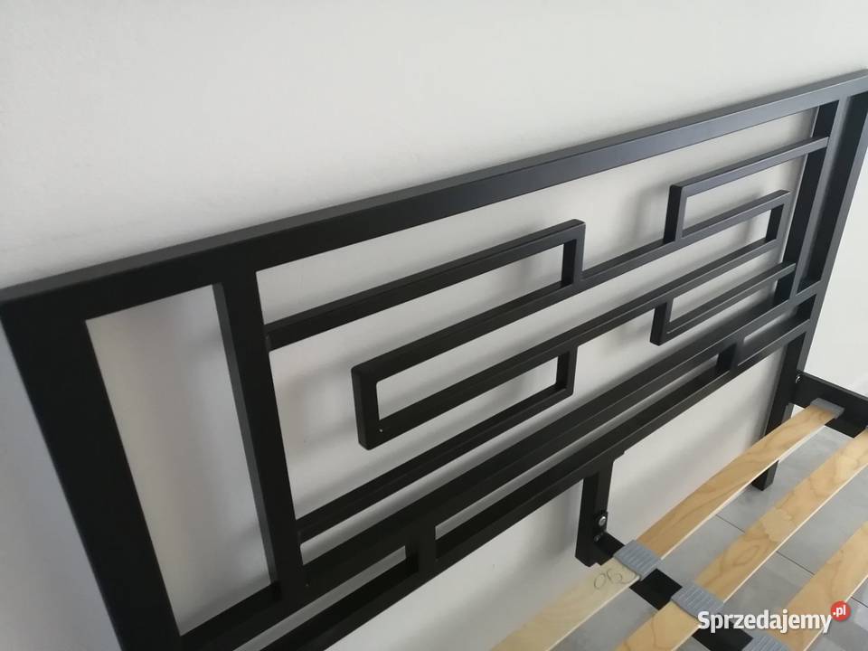 Łóżko metalowe nowoczesne 140x200 Łańcut