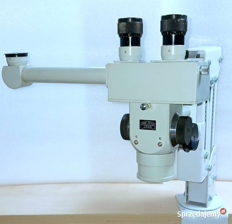Carl Zeiss Jena Mikroskop stereoskopowy TRINO Leszno