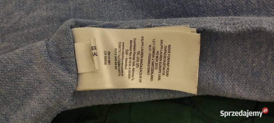 Błękitna koszula polo Ralph Lauren rozmiar S mazowieckie Warszawa
