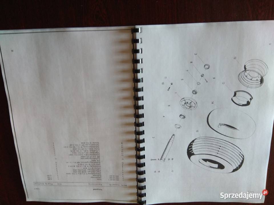 katalog części fortschritt k 4421 Stalowa Wola sprzedam