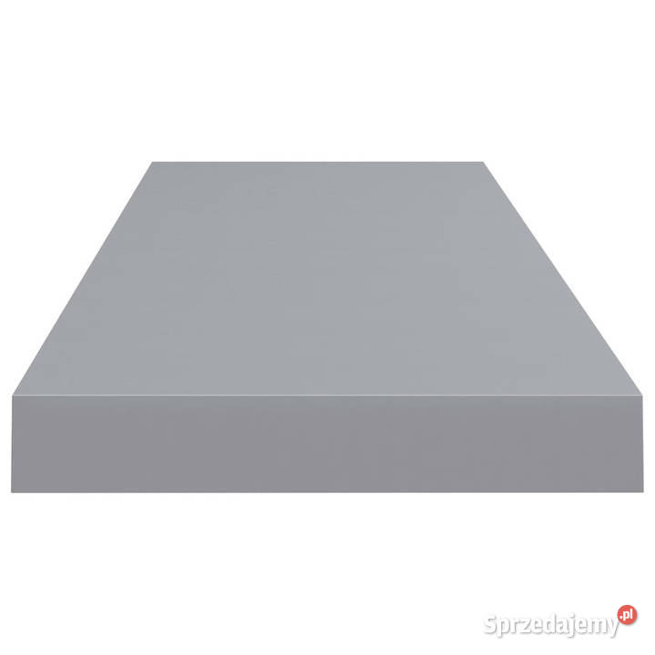 Półki ścienne 2 szare 80 x 235 x 38 MDF WM323857 Półki Warszawa sprzedam