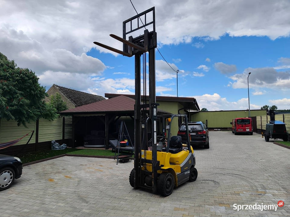 Wózek widłowy Diesel Mast Explorer FD15T 2009r wielkopolskie Strzyżew