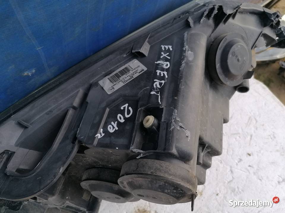 Lampa Lewa Przednia Peugeot Exspert 10r Wisznice