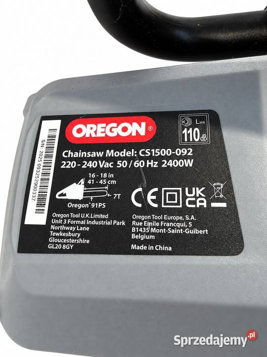Pilarka Łańcuchowa Elektryczna Oregon CS1500092 Tarnów