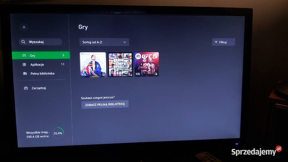 Xbox Series X 1Tb z napędem2 padyładowarka do Xbox Konsole i automaty Mysłowice