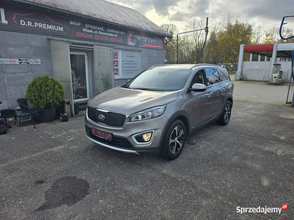Kia Sorento 33 Benzyna V6 290 4x4 Skóra Automat czujnik martwego pola Słupsk