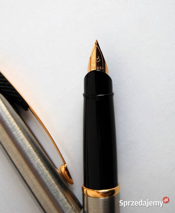 Pióro wieczne Parker Inflection stal złoto Lublin