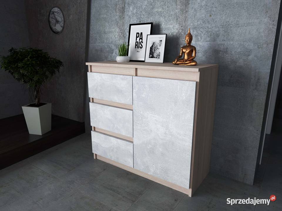 Komoda 3 Szuflady Agnes 80 Do Sypialni Elbląg