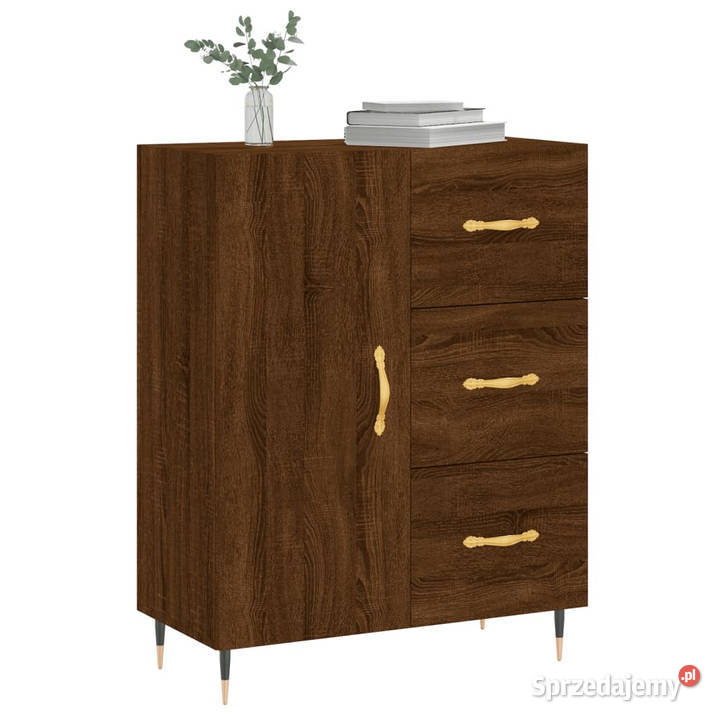 Szafka brązowy dąb 695x34x90 materiał Warszawa